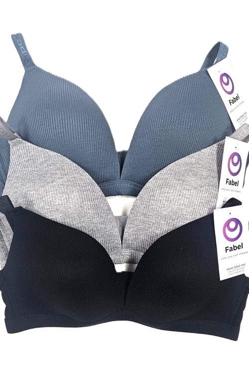 Sutien Triangle cu burete subțire, fără sârmă.