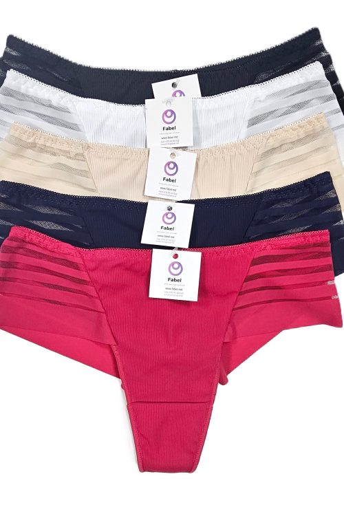 Brazilieni Dyana din microfibră cu dantelă.