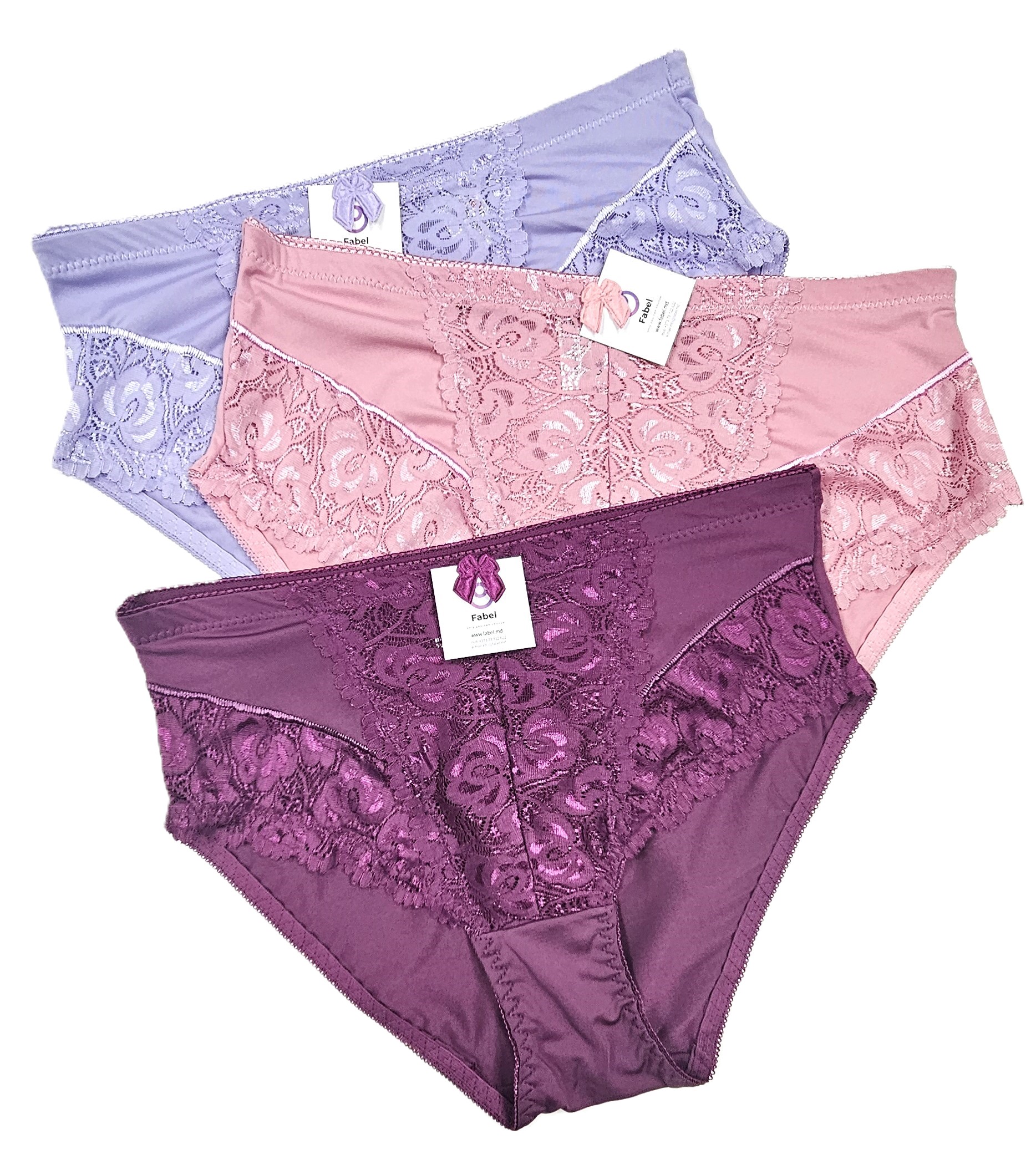 Chiloț clasic cu talie înaltă. - imagine 4