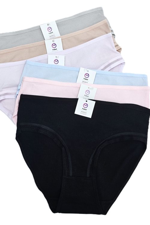 Chiloți din bumbac cu talie înaltă