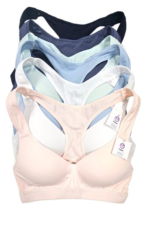 Top/Bustieră cofortabilă fără fir, semitransparent la spate.