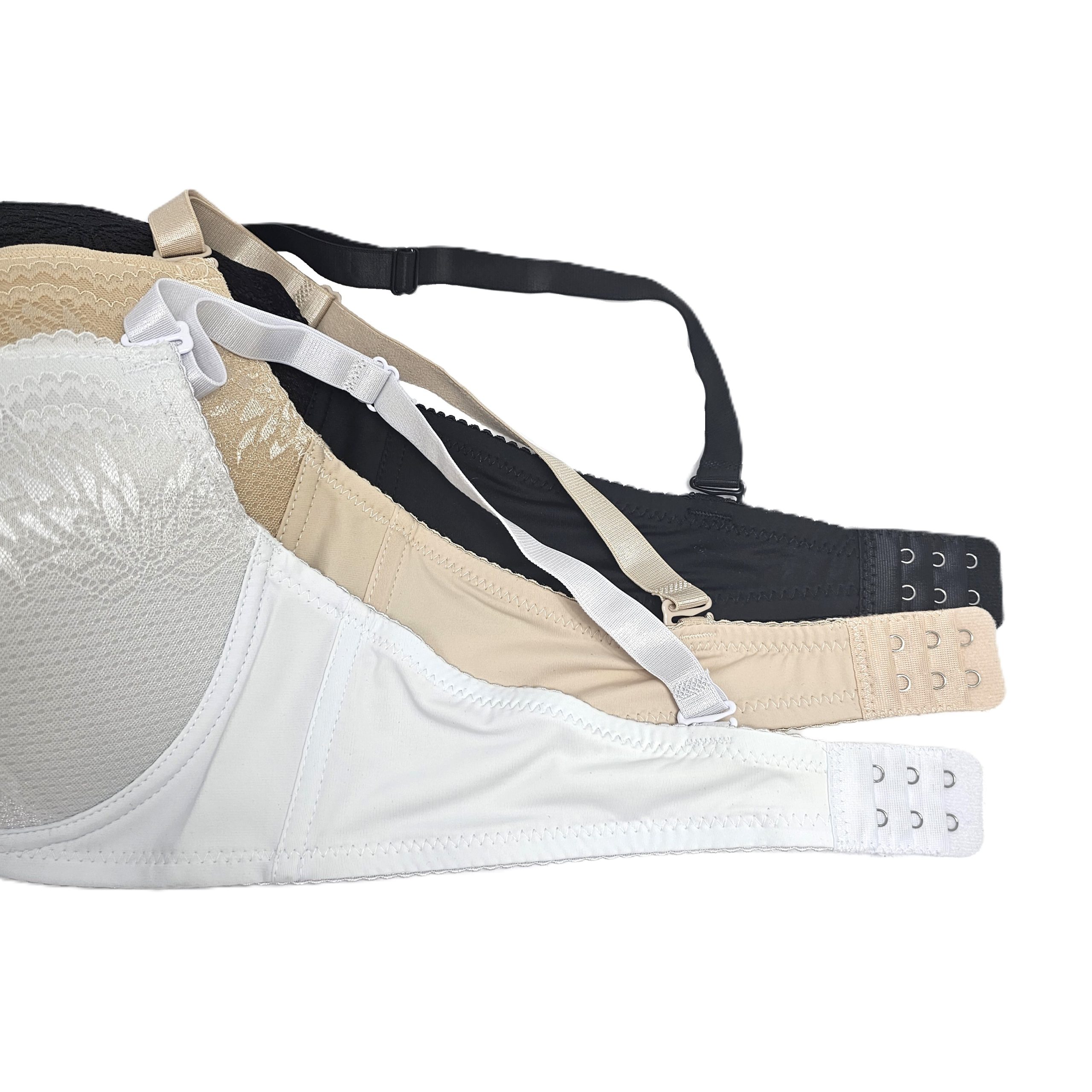 Sutien clasic cu cupă plină, cu sârmă. - imagine 3