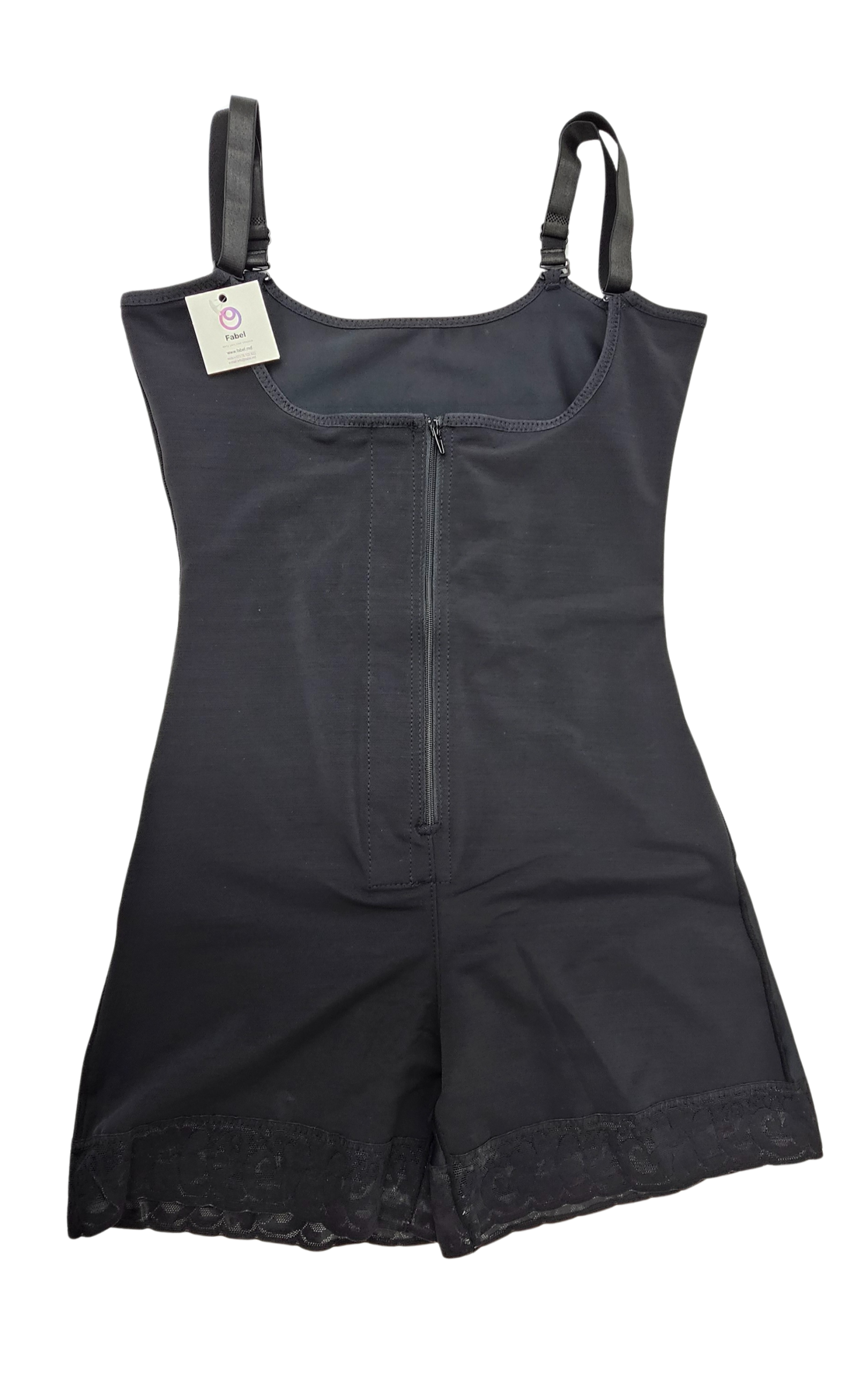 Body modelator cu bretele și fermoar - imagine 8