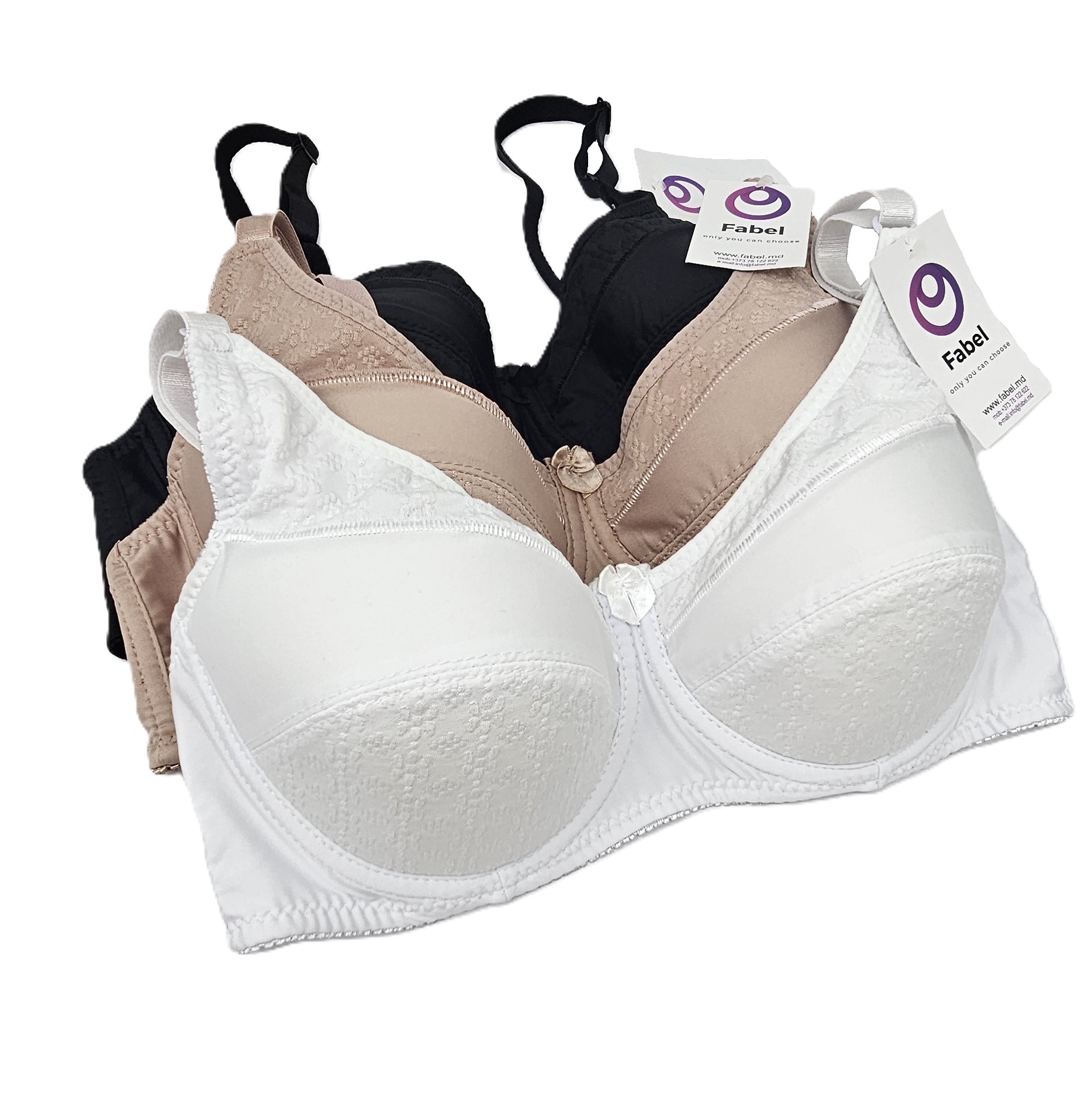 Sutien cu cupa moale, cu sârmă.