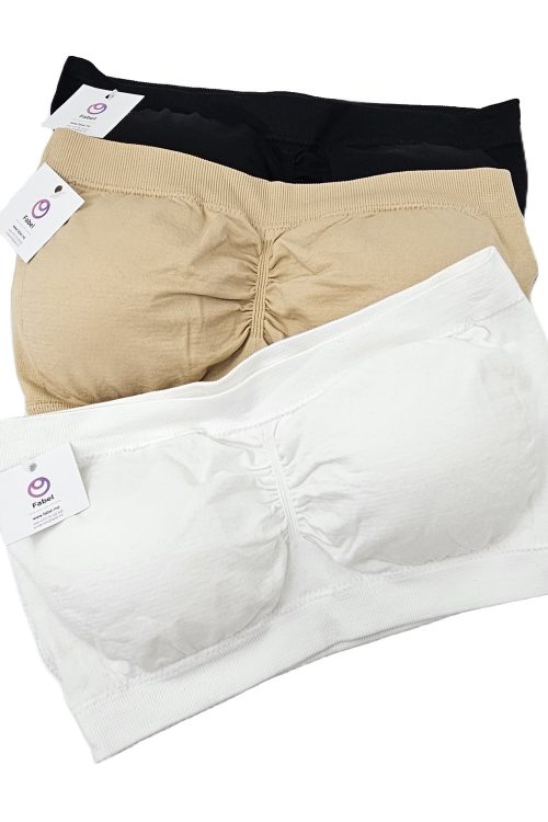 Top/Bustieră fără bretele.