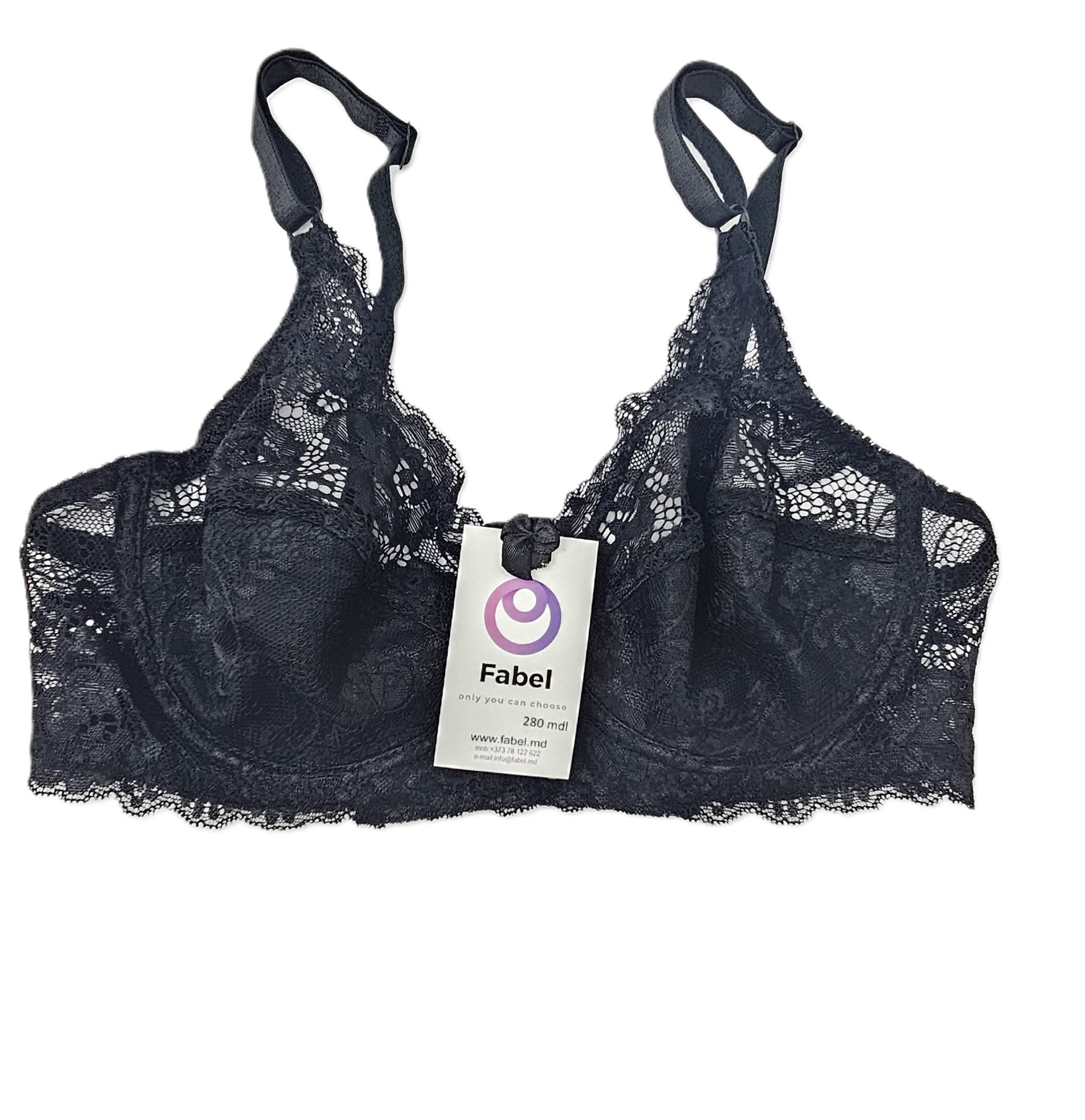 Sutien clasic de dantelă cu sârmă. — изображение 5