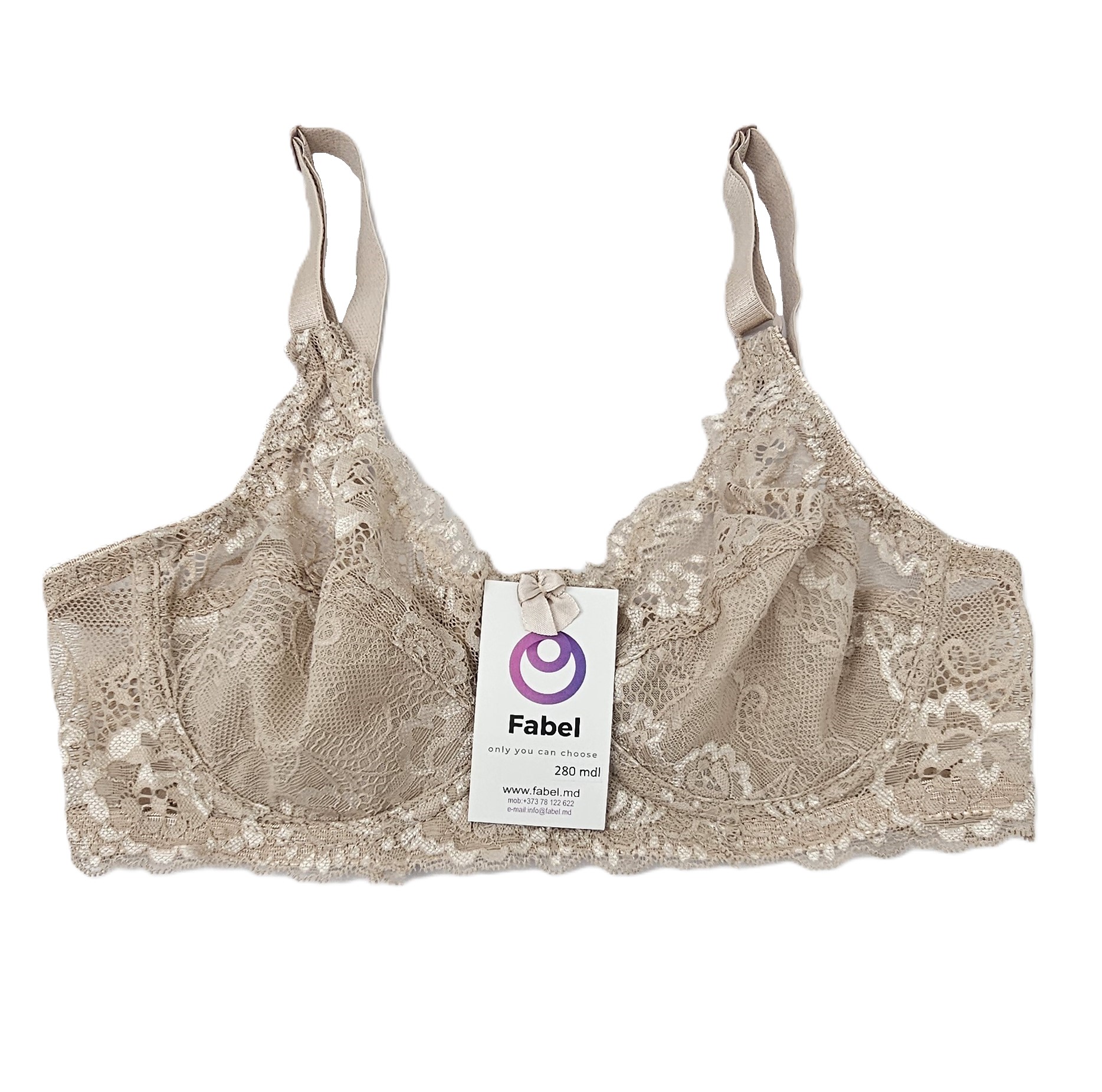 Sutien clasic de dantelă cu sârmă. — изображение 6