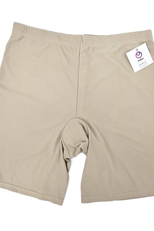 Pantaloni scurți modelatori, cu talie înaltă.