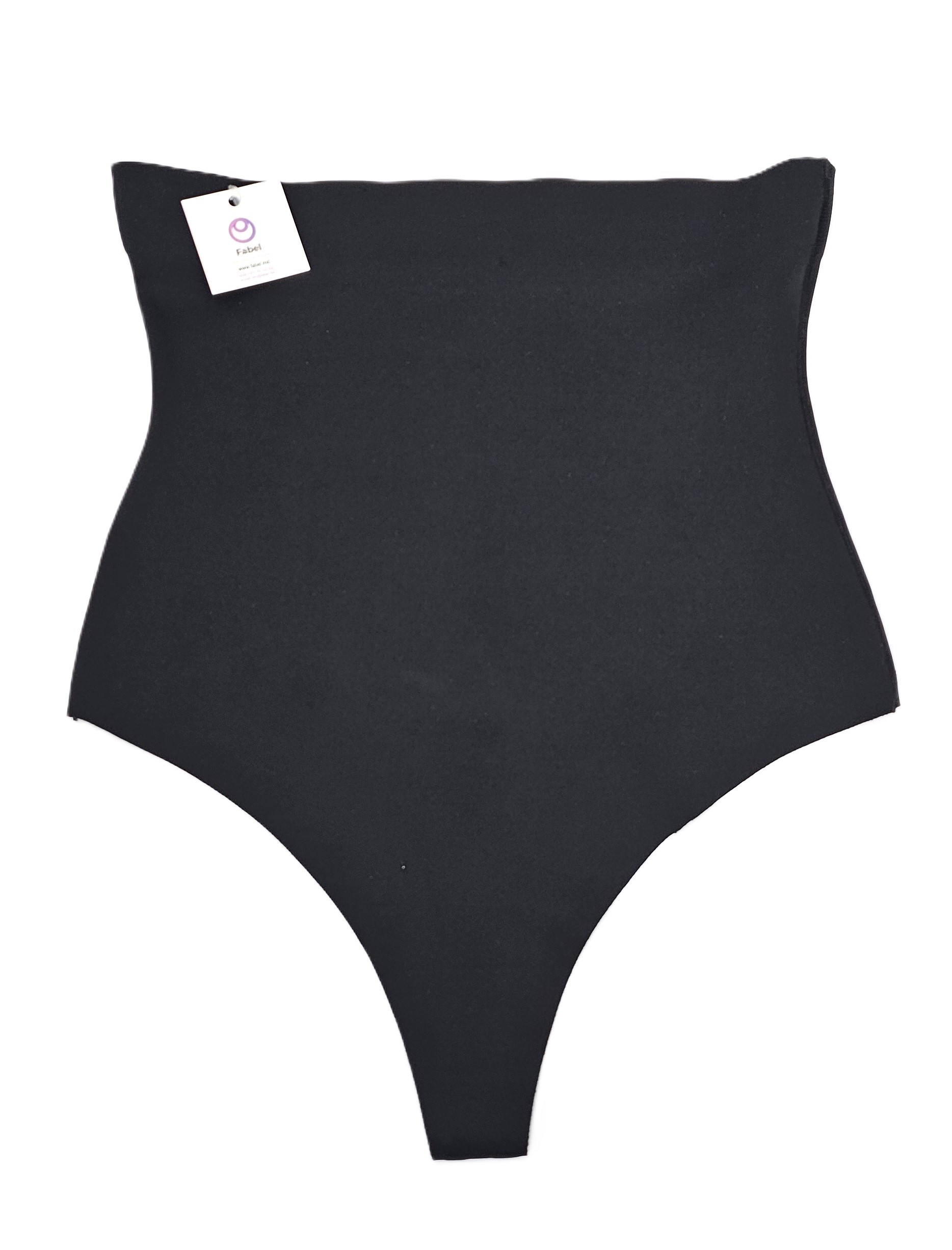 Tanga modelatoare, cu talie înaltă, fără fir. - imagine 2