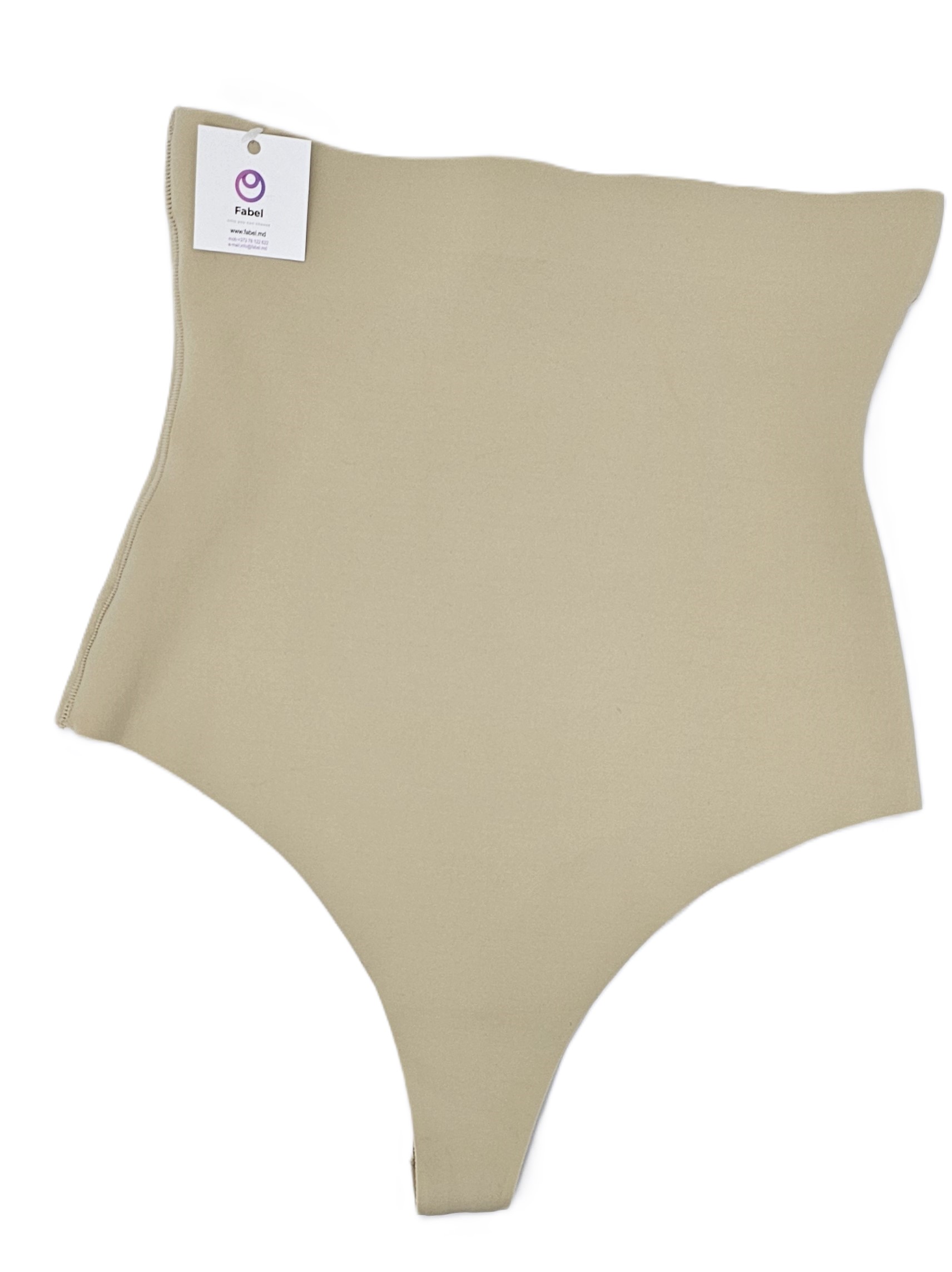 Tanga modelatoare, cu talie înaltă, fără fir. - imagine 6