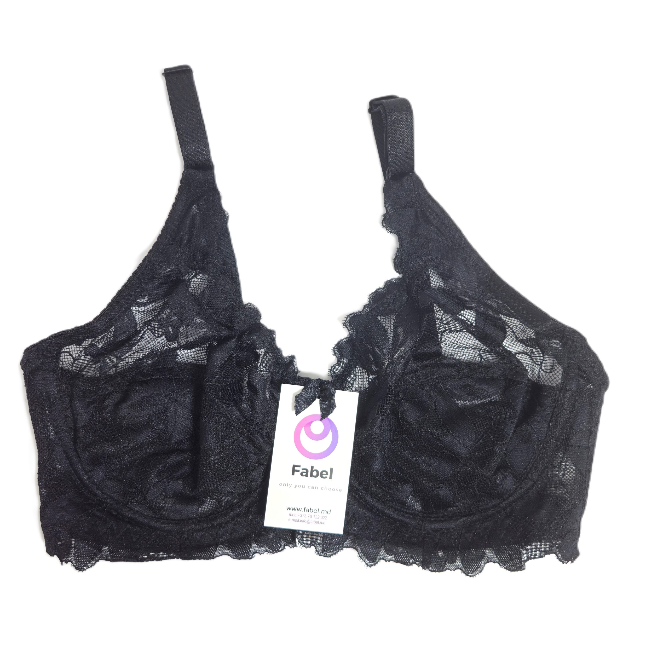 Sutien de dantelă cu sârmă. - imagine 2