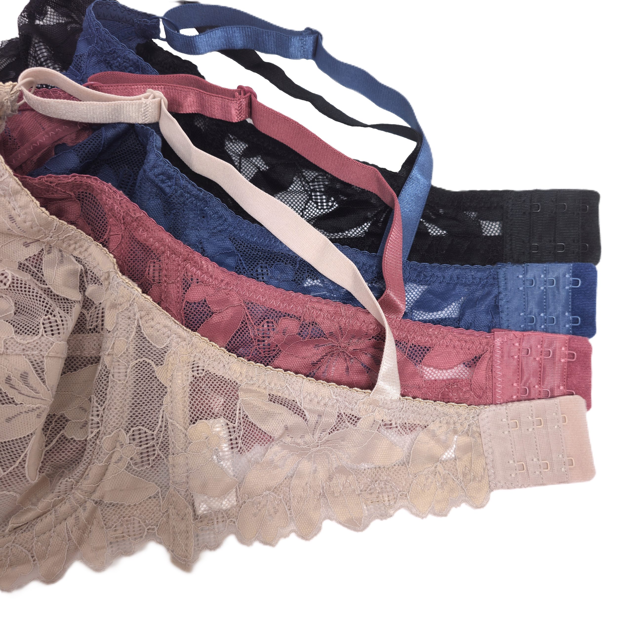 Sutien de dantelă cu sârmă. - imagine 6