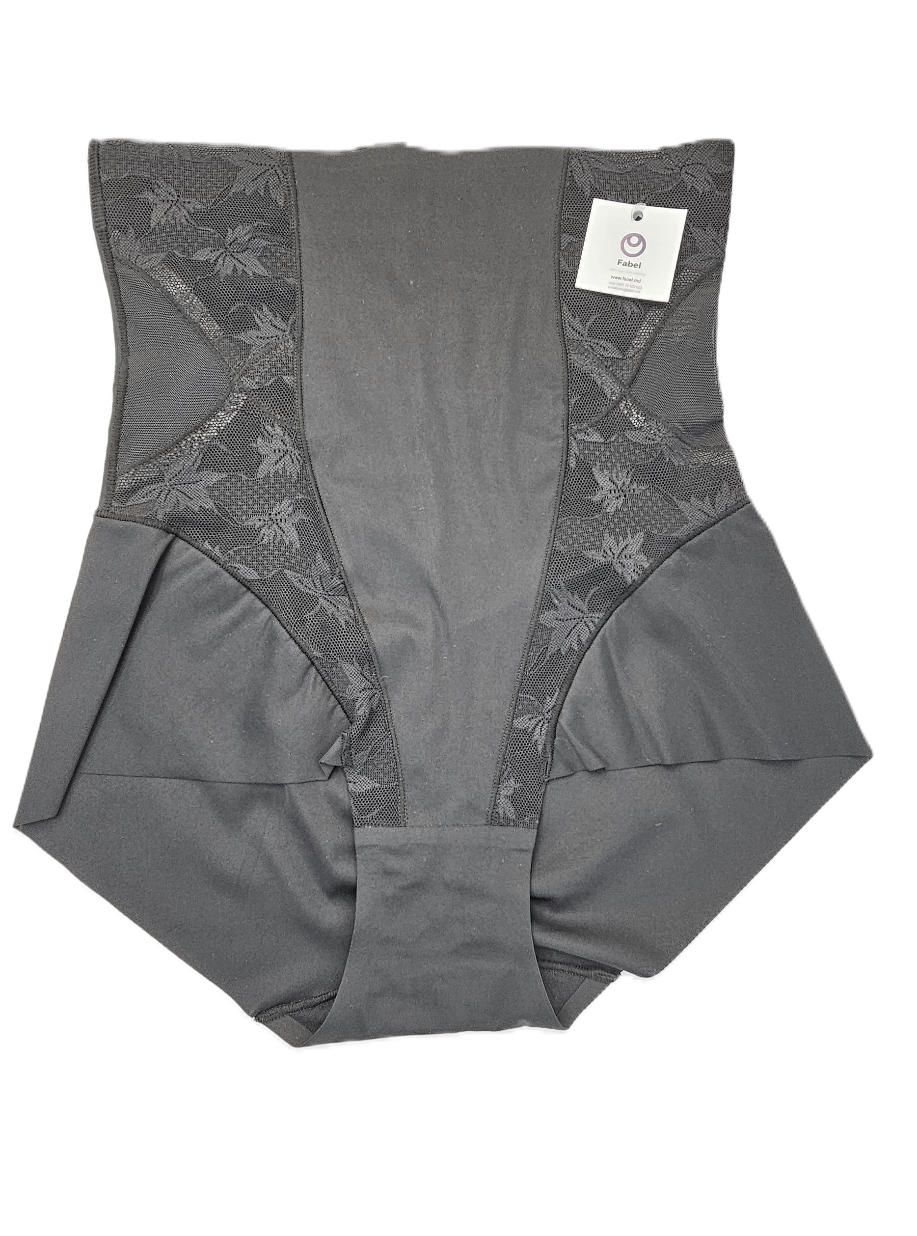 Chiloți modelatori, cu talie înaltă, cu bandă siliconată. - imagine 2