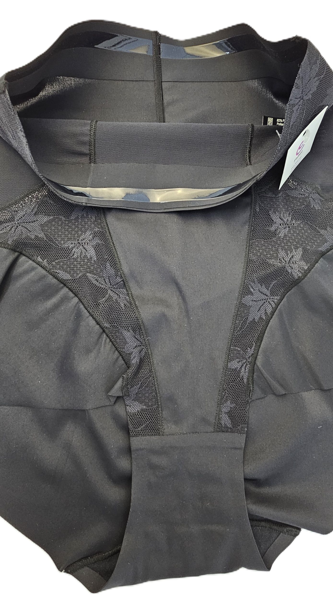 Chiloți modelatori, cu talie înaltă, cu bandă siliconată. - imagine 3