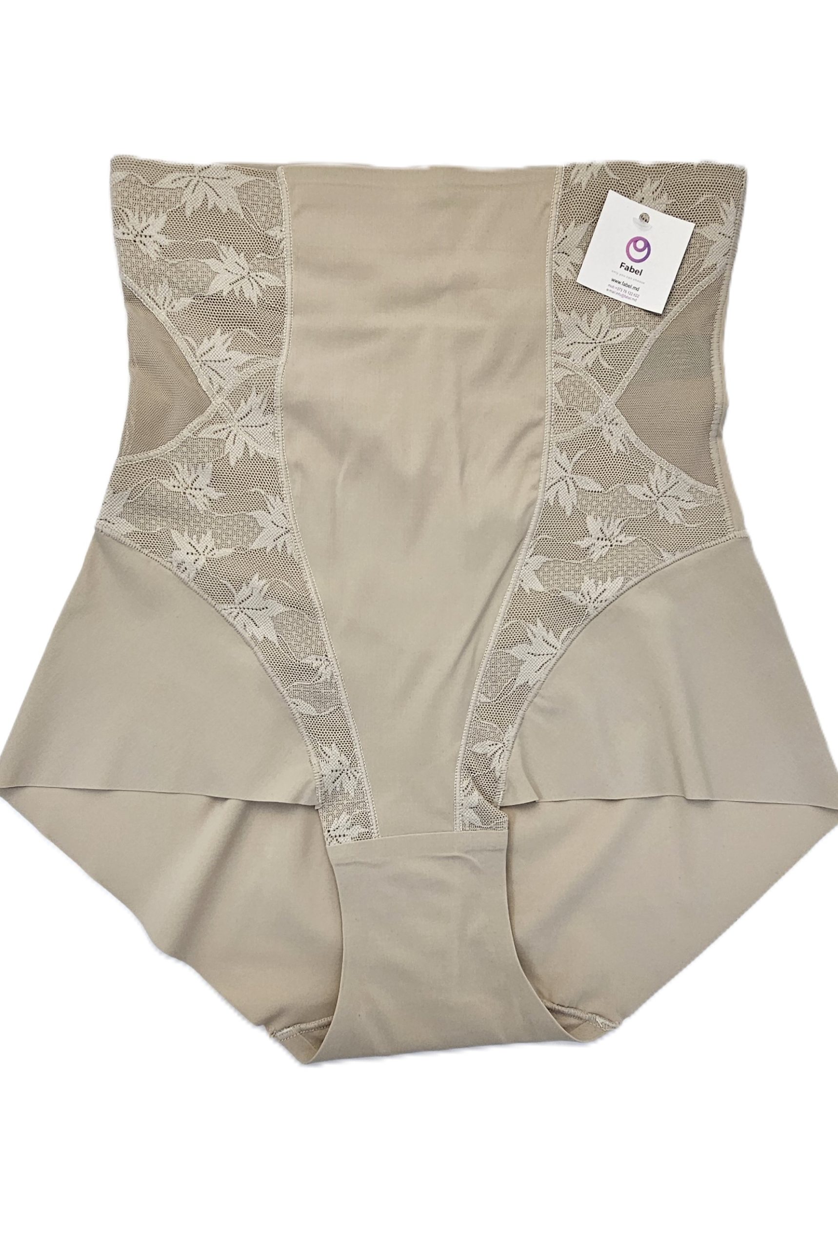 Chiloți modelatori, cu talie înaltă, cu bandă siliconată. - imagine 4