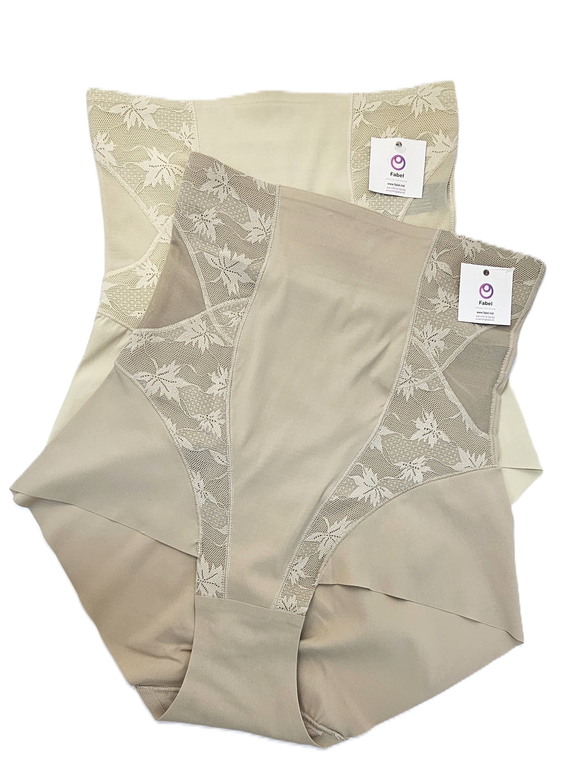 Chiloți modelatori, cu talie înaltă, cu bandă siliconată. - imagine 10