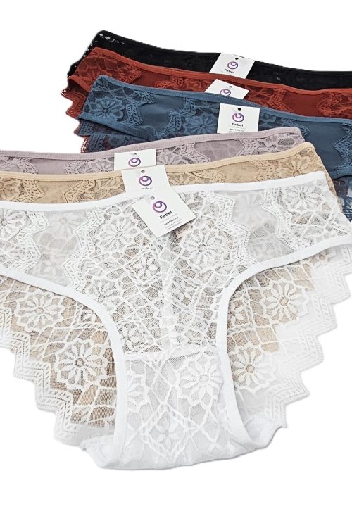 Slip clasic dantelat.