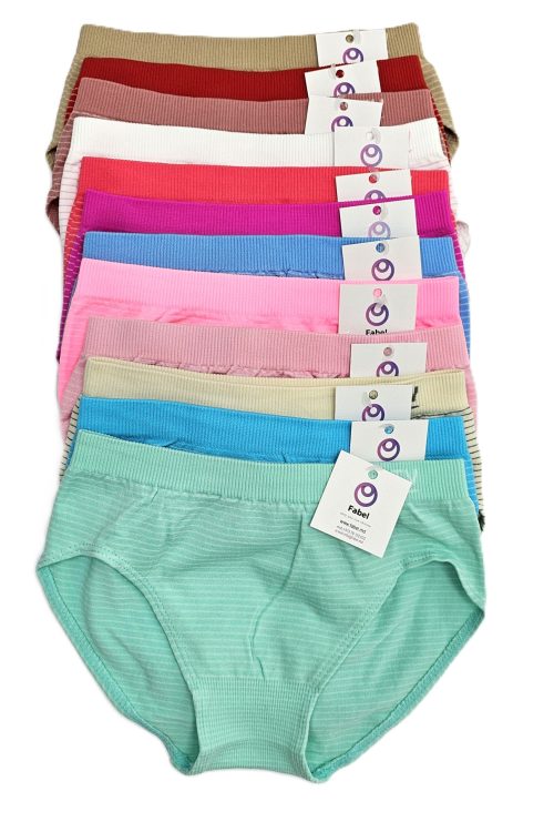 Chiloței fără cusătură pentru fetițe STV cu linii.