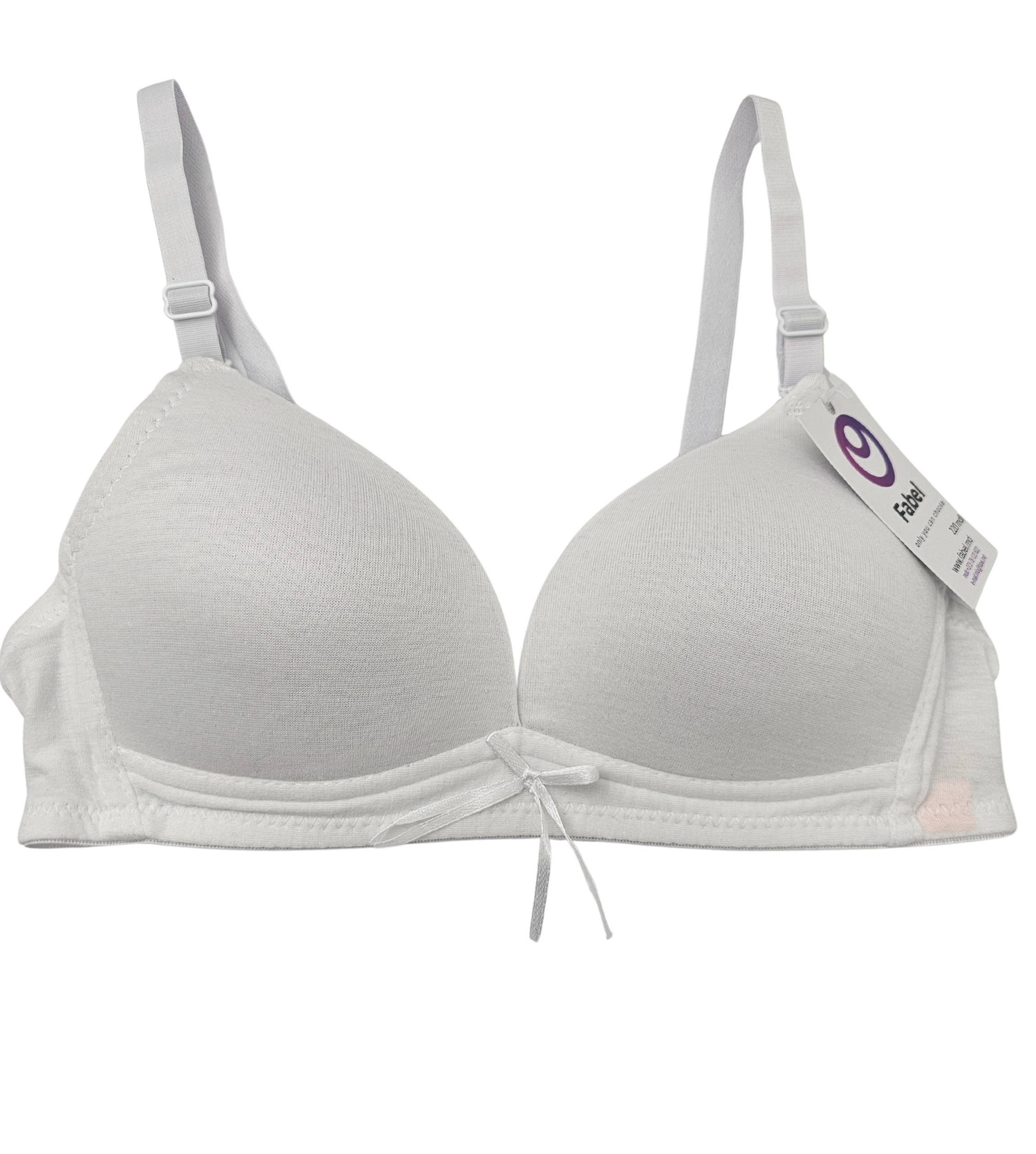 Sutien confortabil pentru adolescente, fără sârmă. - imagine 2