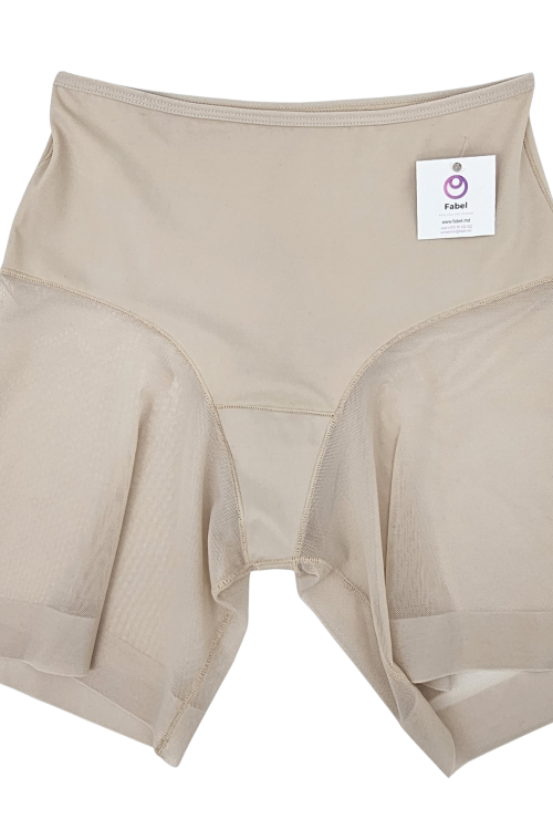 Pantaloni scurți modelatori, cu talie înaltă, făra fir.