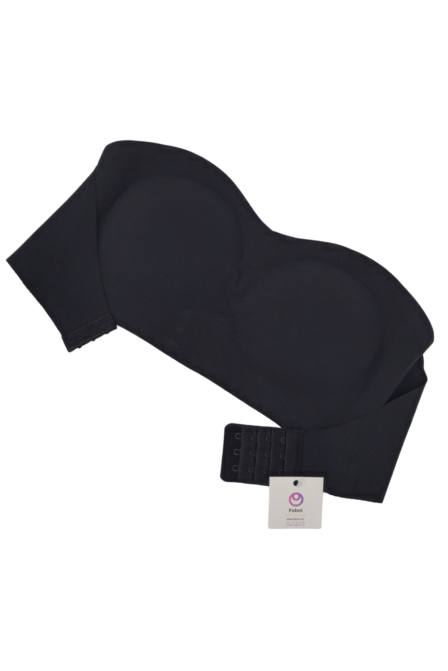 Top/Bustieră fără bretele cu banda de silicon. - imagine 6