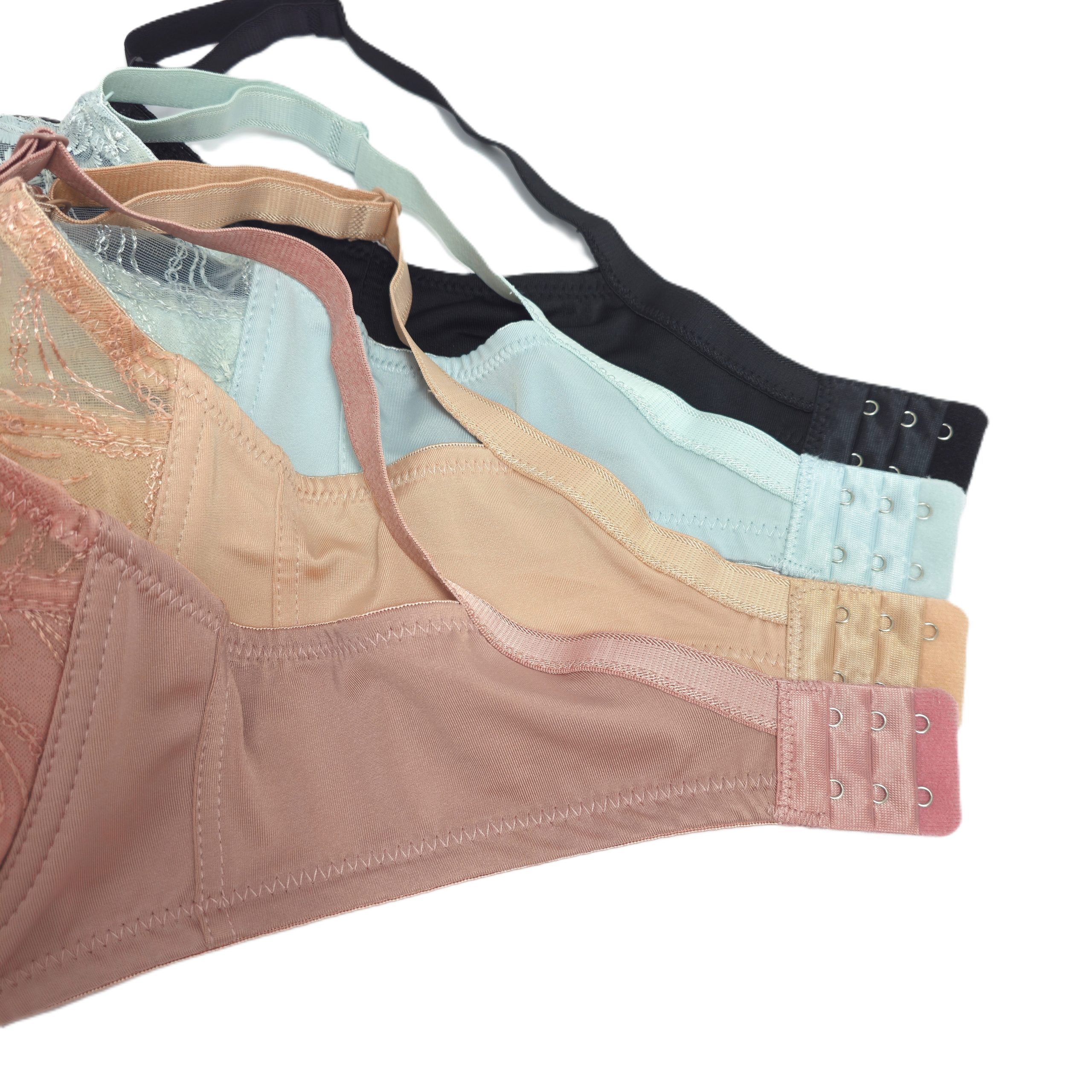 Sutien de dantelă, cu cupa moale, cu sârmă. - imagine 2