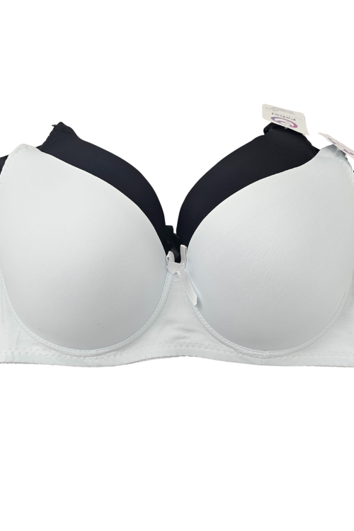 Sutien clasic cu cupă plină, buretat, cu sârmă.