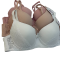Sutien Push-up, microfibră cu dantelă.