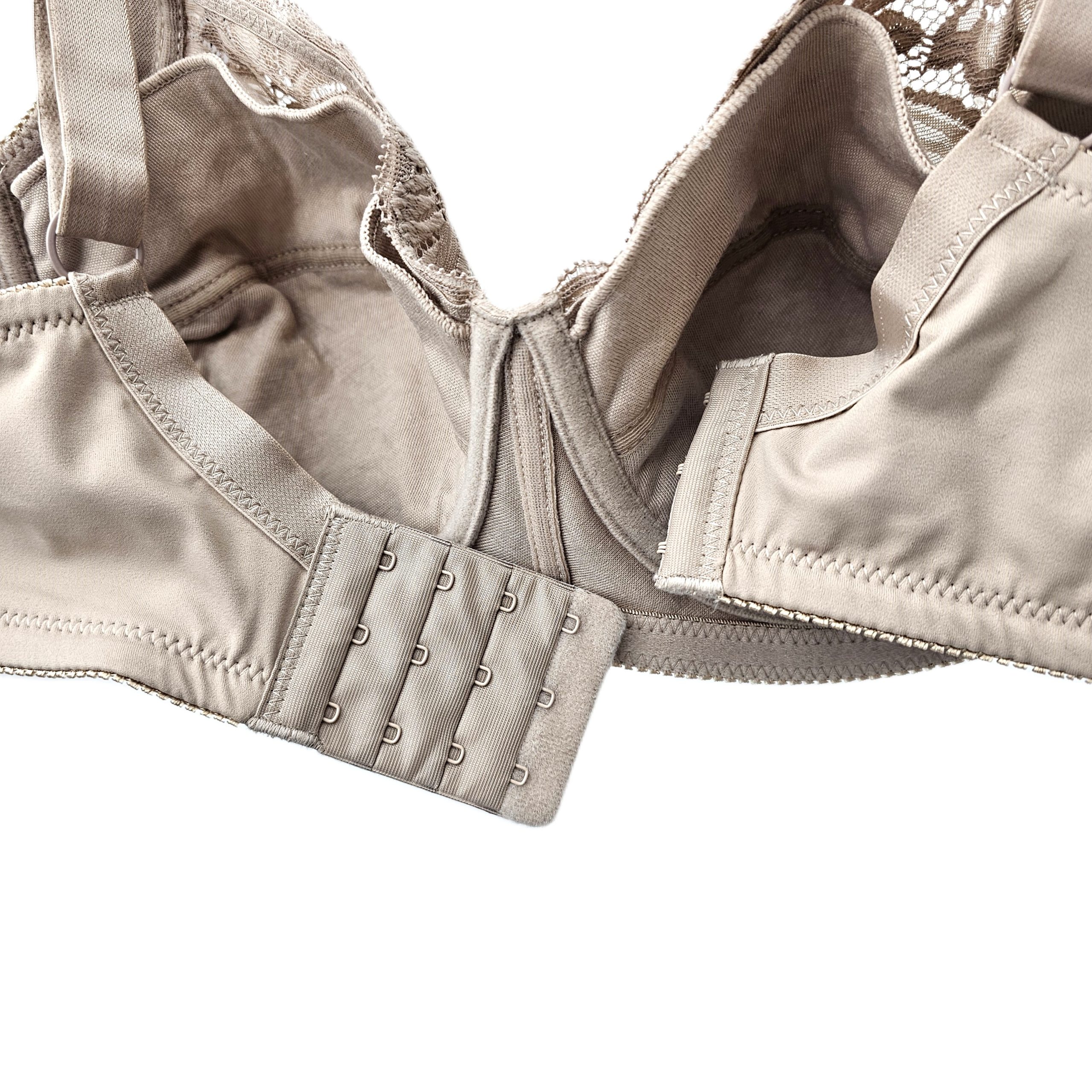 Sutien din microfibră fină, cu dantelă, cu sârmă 691 — изображение 4