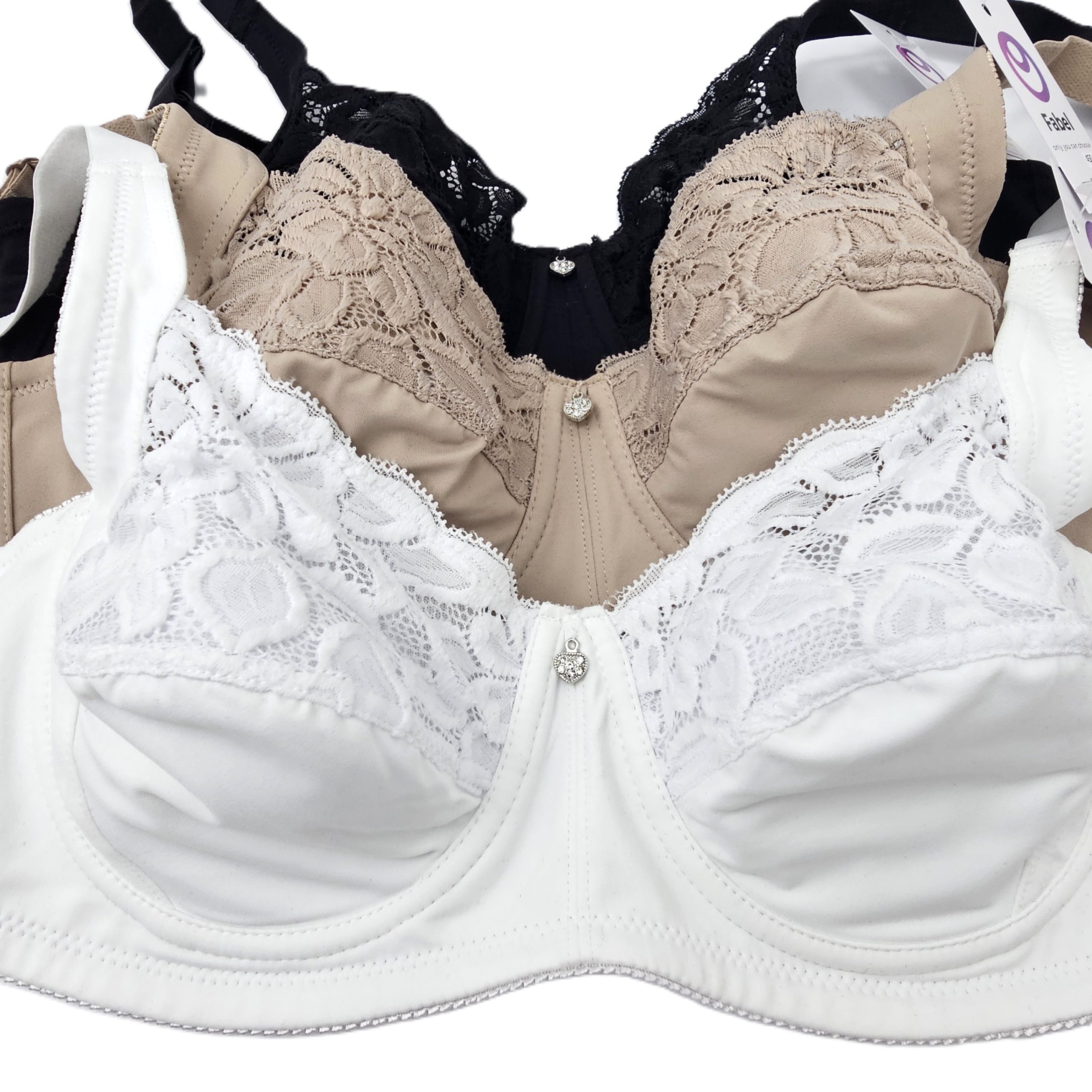 Sutien din microfibră fină, cu dantelă, cu sârmă 691