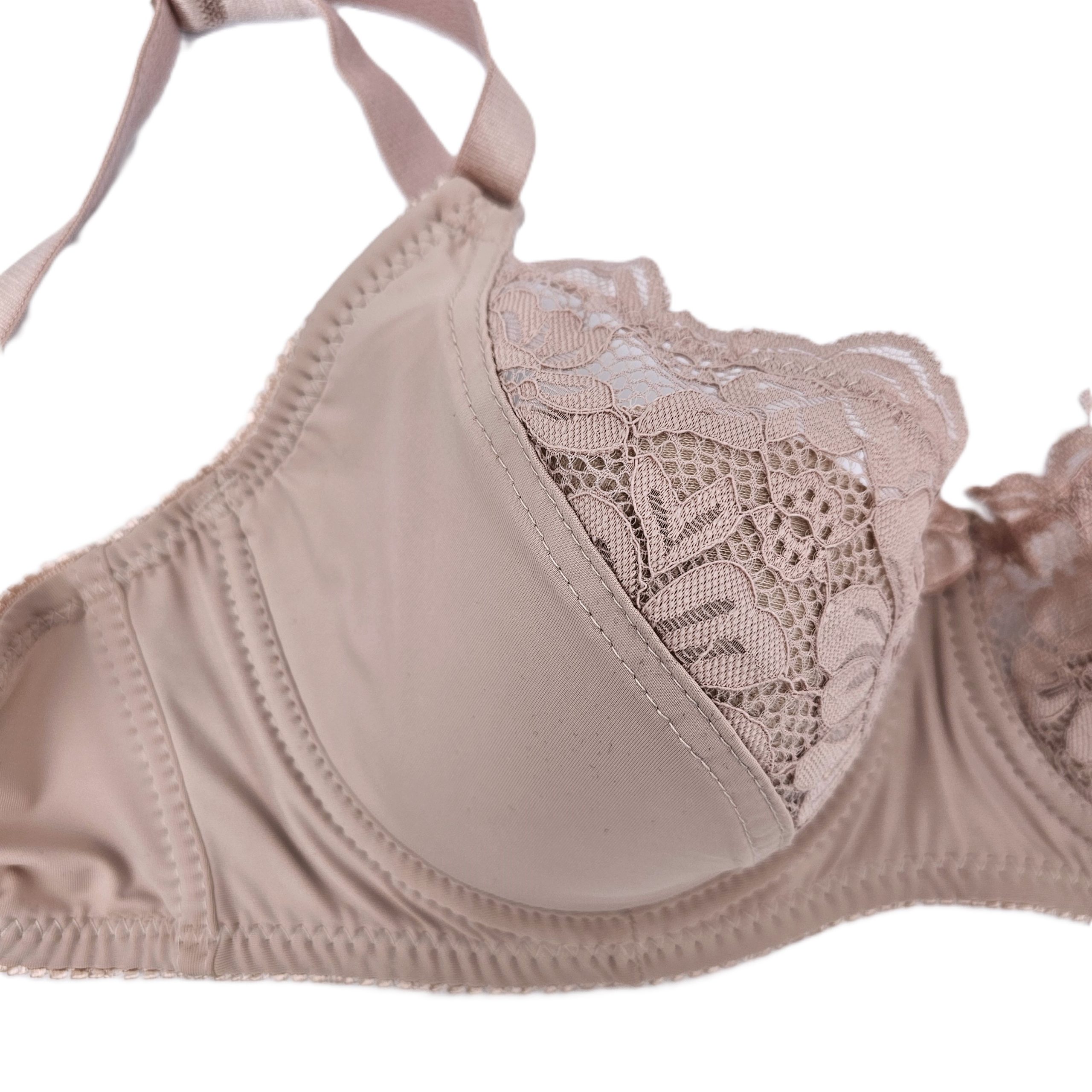 Sutien din microfibră cu dantelă pe jumatate de cupa 62007 — изображение 4
