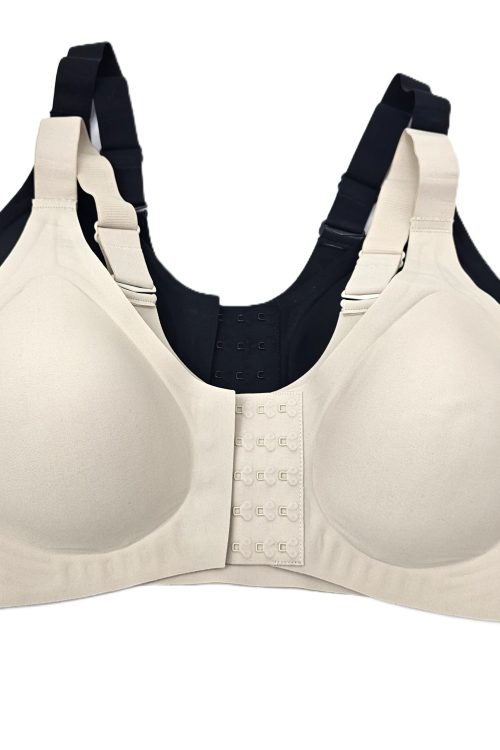 Top Confortabil fără fir, închizătoare în față. 6804